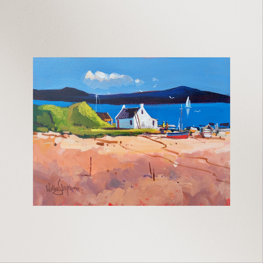 Oil on Canvas Panel by Willie Strydom