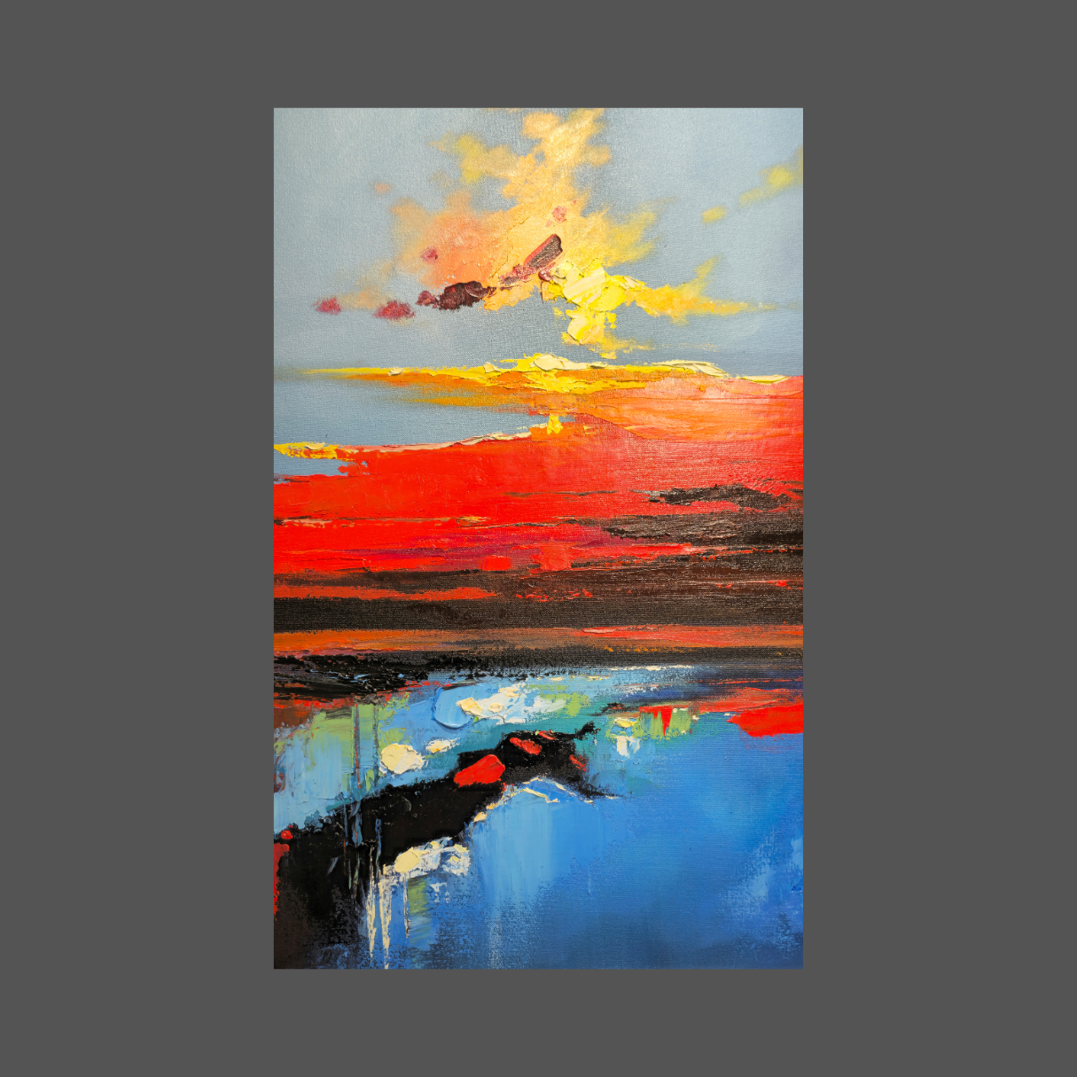 Nic van Rensburg - (1200mm x 900mm) + FRAME!