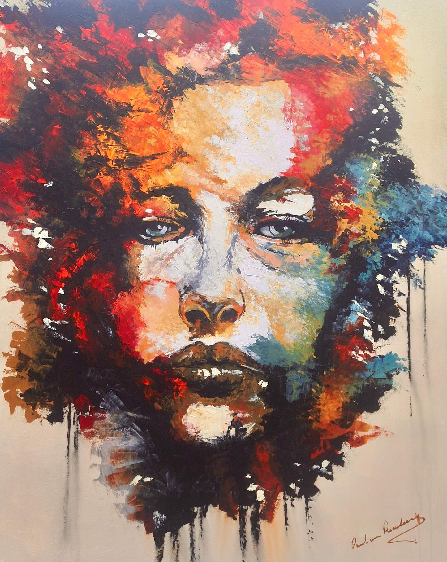 Paul van Rensburg - (1270mm x 1010mm)