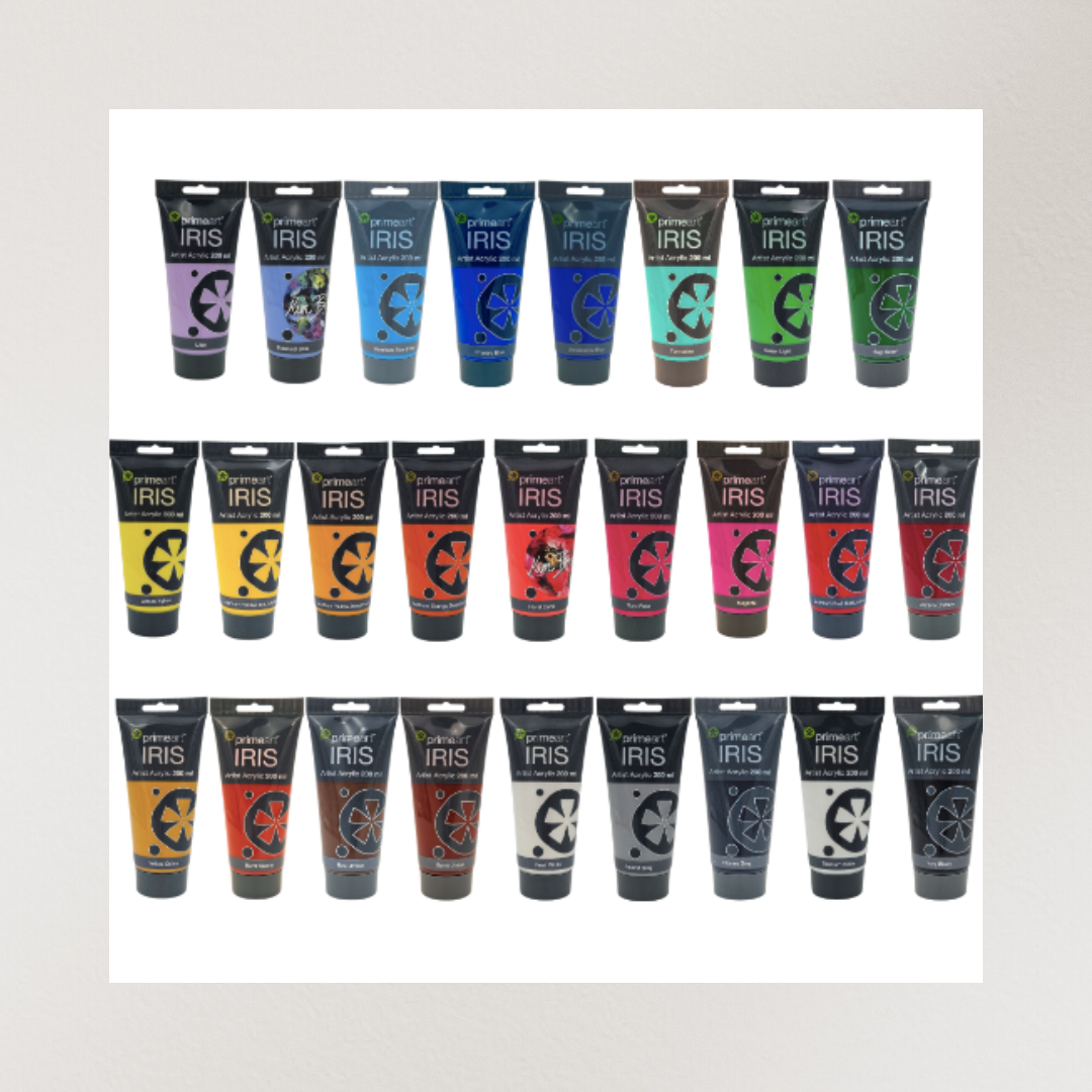 Iris Acrylic 200ml Tubes