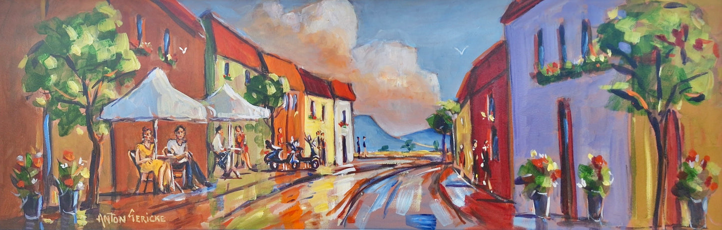 Acrylic on Panel by Anton Gericke