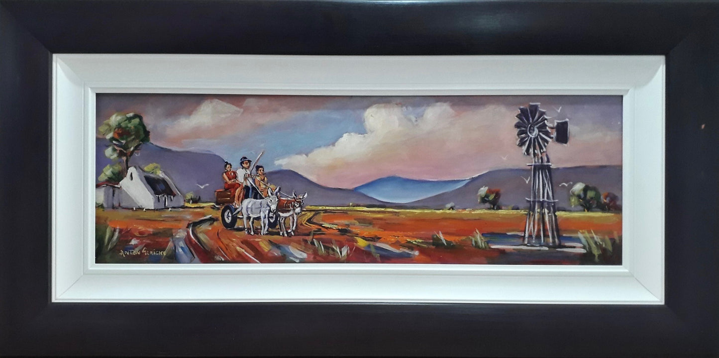 Acrylic on Panel by Anton Gericke