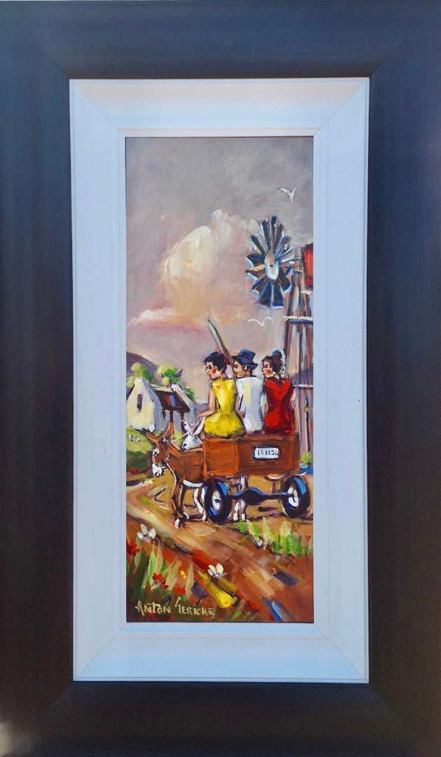 Acrylic on Panel by Anton Gericke