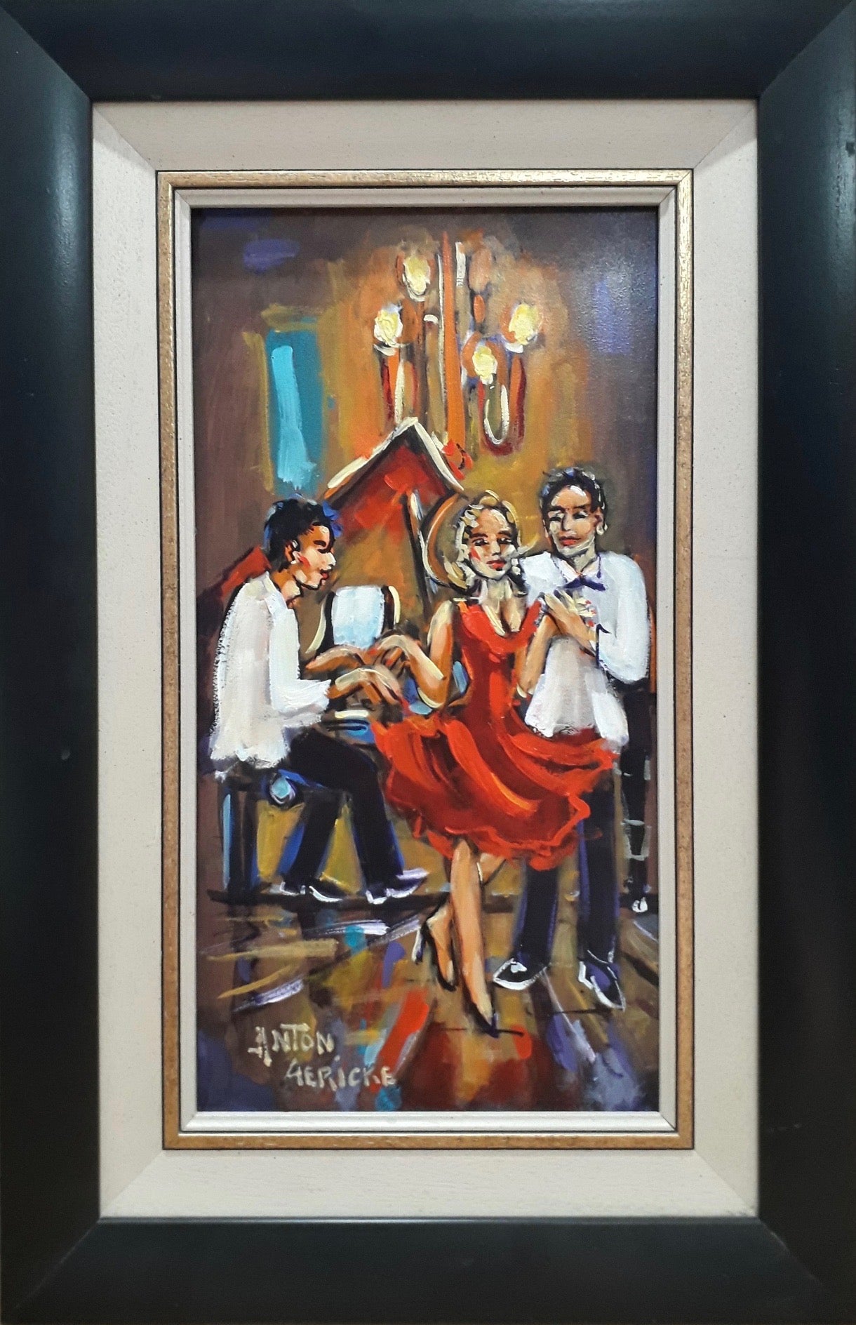 Acrylic on Panel by Anton Gericke