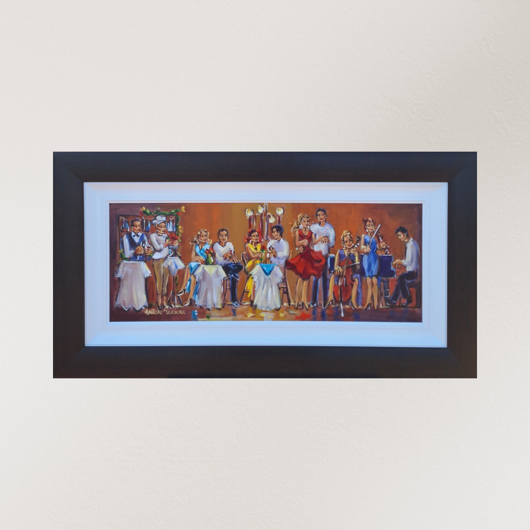 Anton Gericke - Acrylic on Panel (Framed)