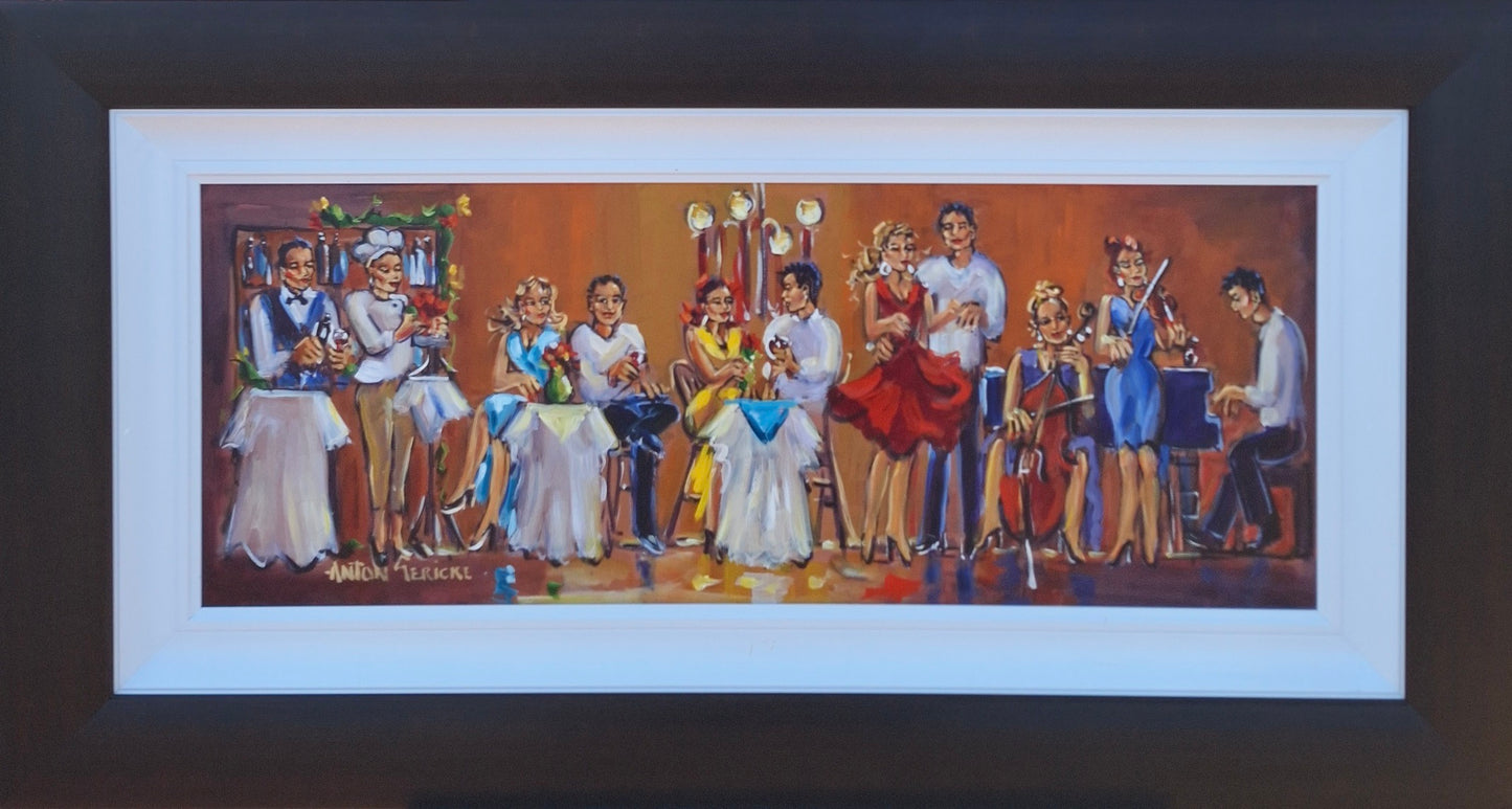 Anton Gericke - Acrylic on Panel (Framed)