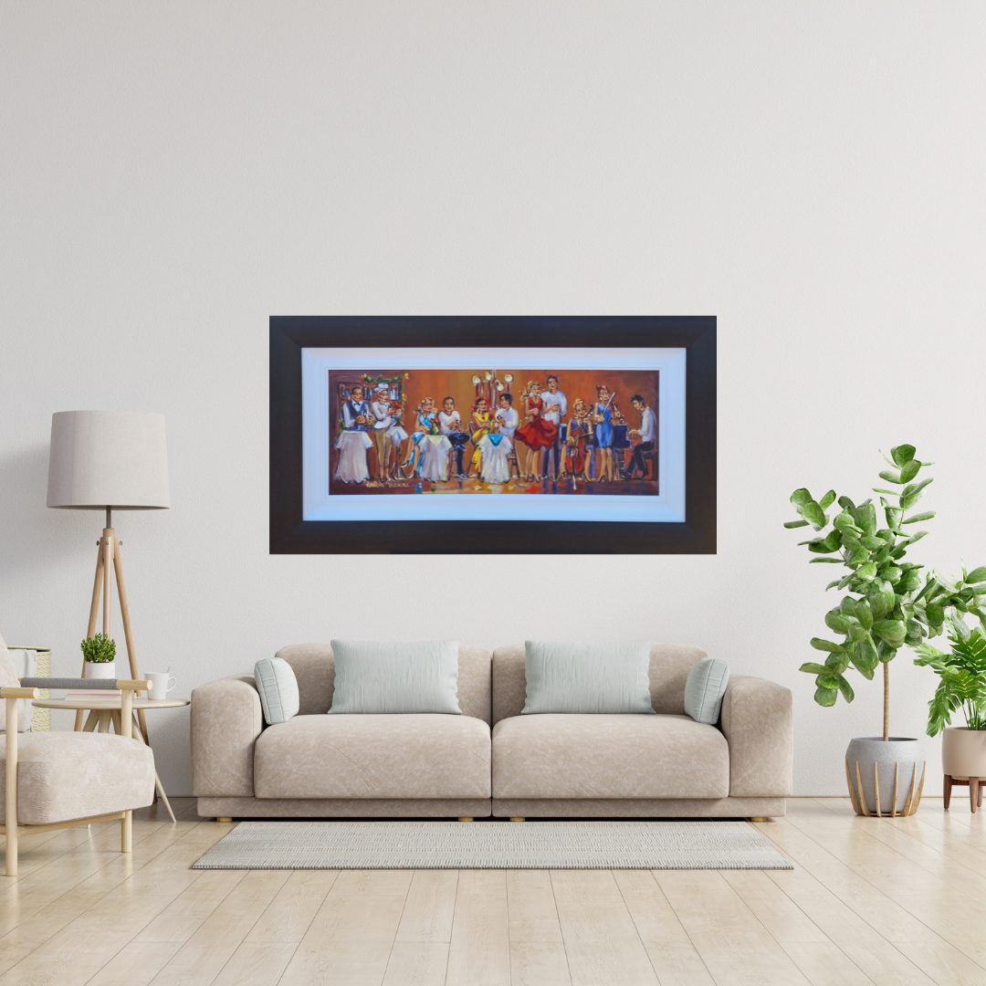 Anton Gericke - Acrylic on Panel (Framed)