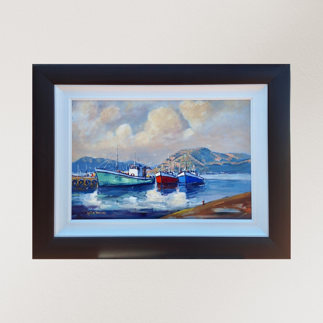 Anton Gericke - Acrylic on Panel (Framed)