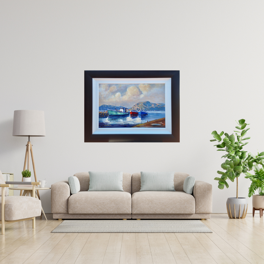 Anton Gericke - Acrylic on Panel (Framed)
