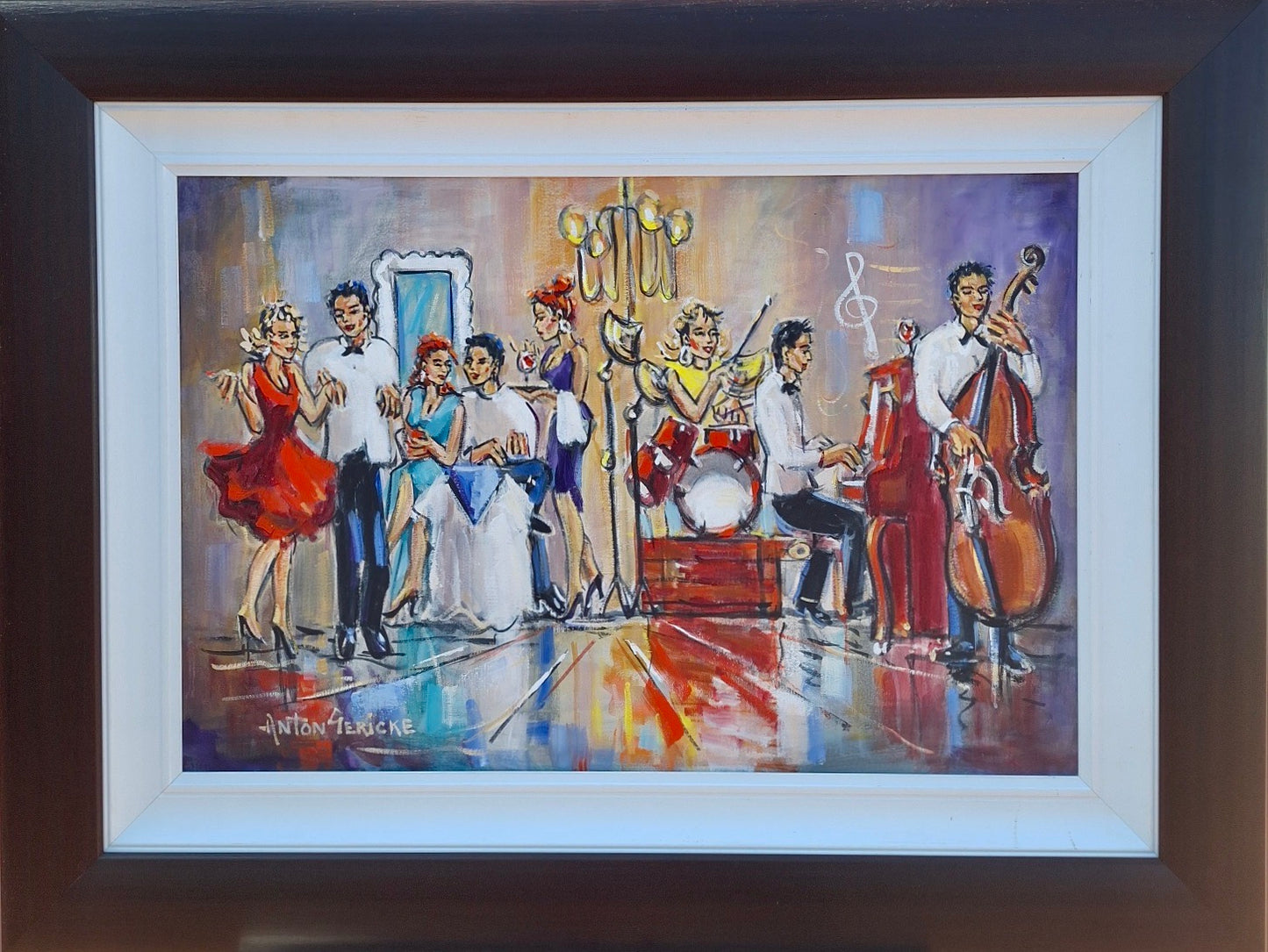 Anton Gericke - Acrylic on Panel (Framed)