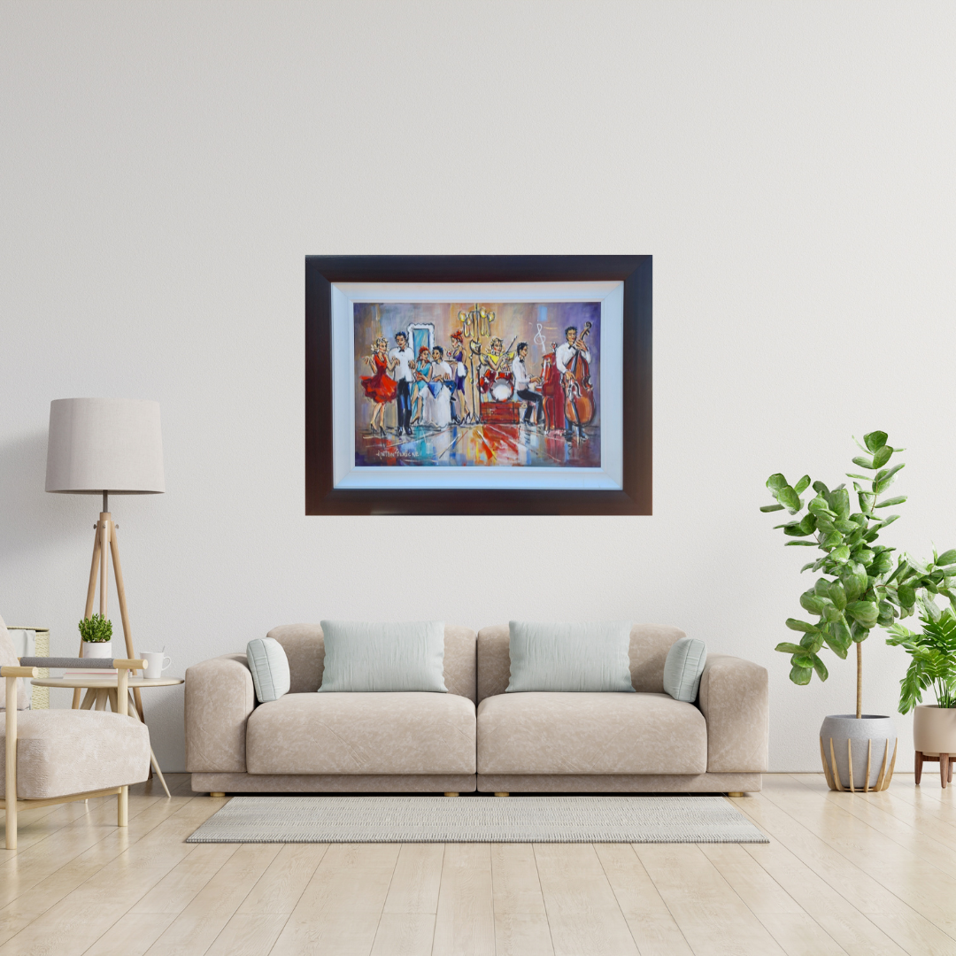 Anton Gericke - Acrylic on Panel (Framed)