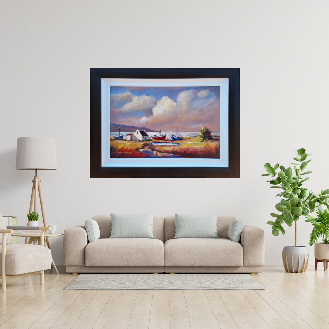 Anton Gericke - Acrylic on Panel (Framed)