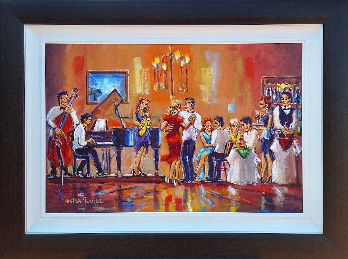 Anton Gericke - Acrylic on Panel (Framed)