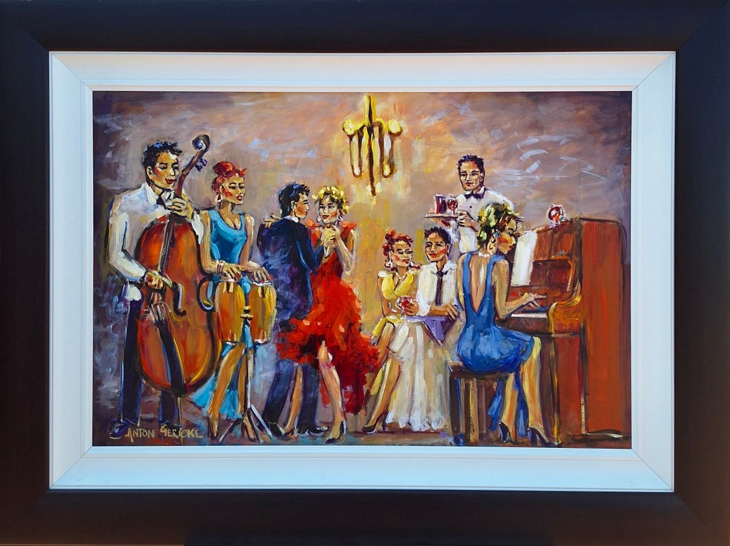 Anton Gericke - Acrylic on Panel (Framed)