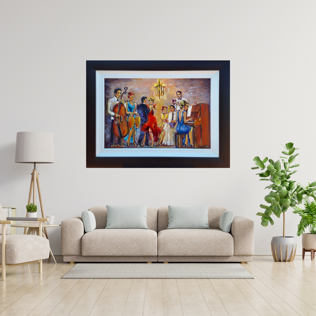 Anton Gericke - Acrylic on Panel (Framed)