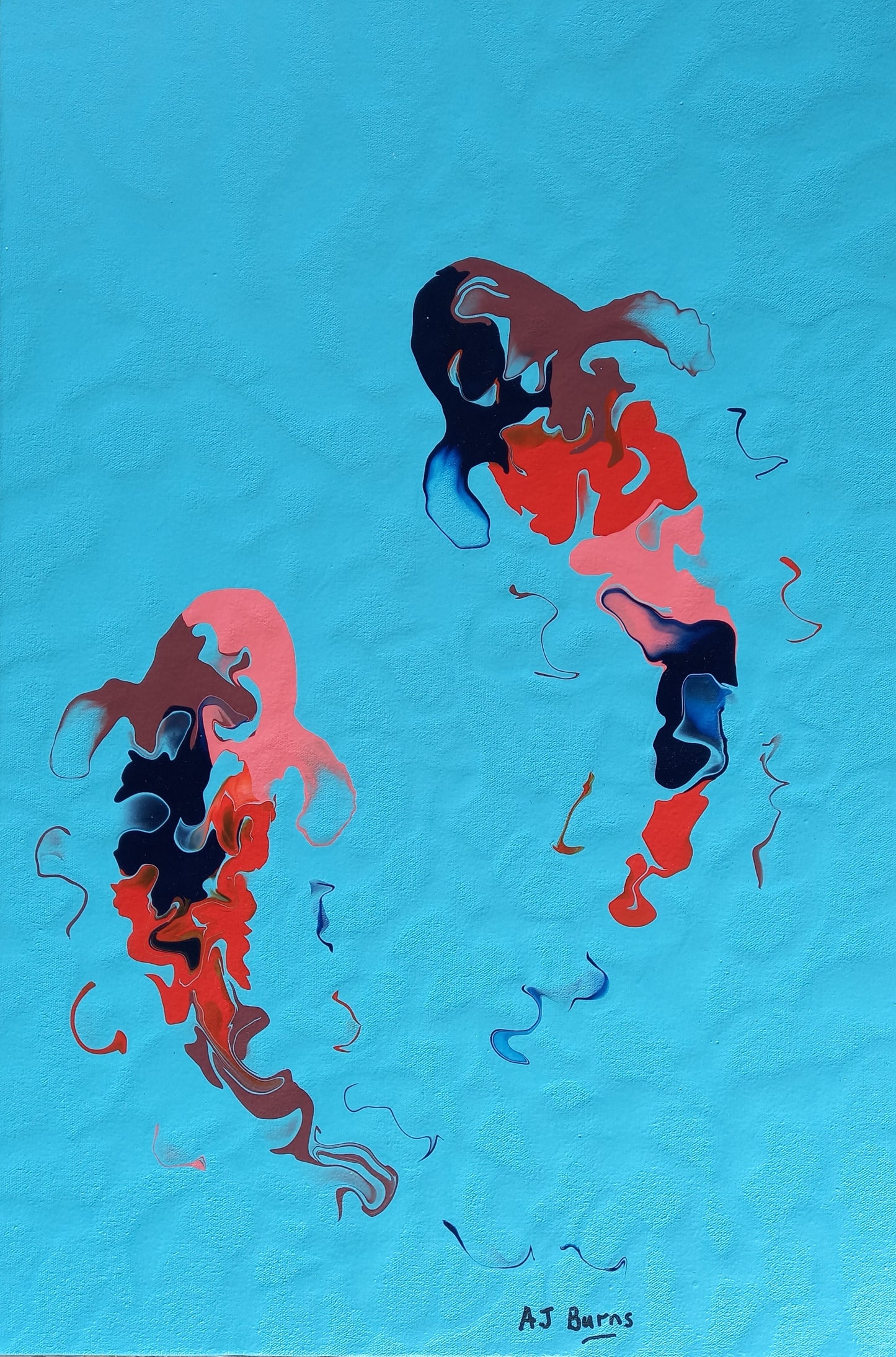Many Parts To Each Of Us by AJ Burns (600mm x 400mm)