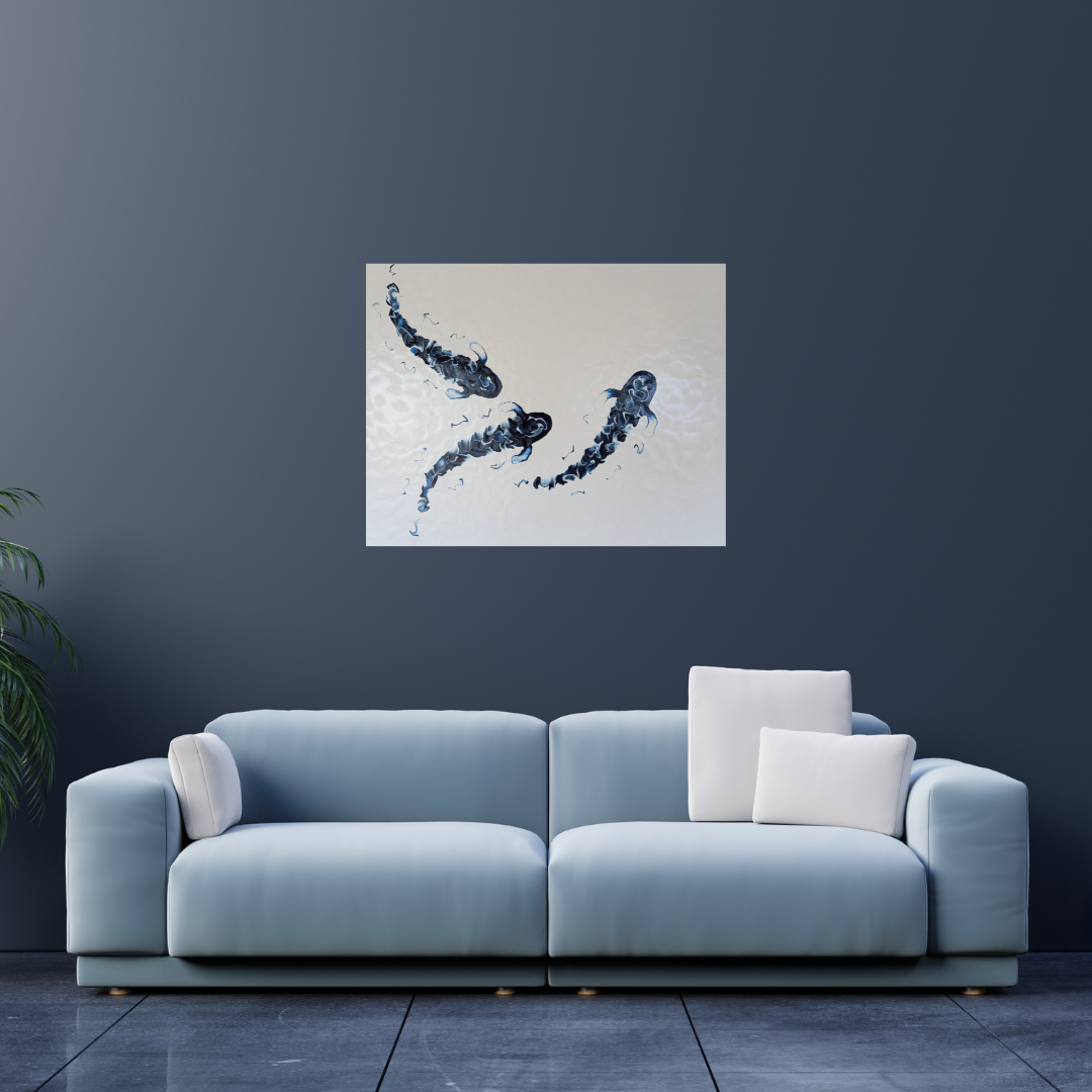 Best Buddies by AJ Burns (900mm x 700mm)