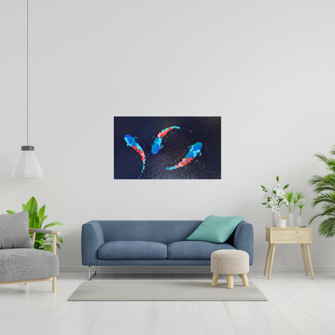 Intersecting Paths by AJ Burns (1200mm x 740mm)