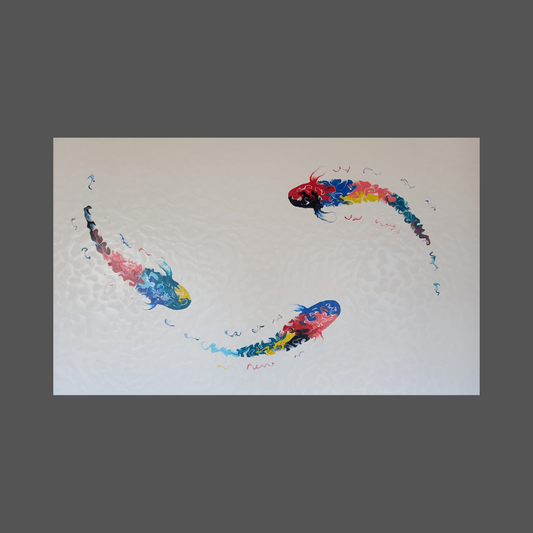 Colourful by AJ Burns (1600mm x 1000mm)