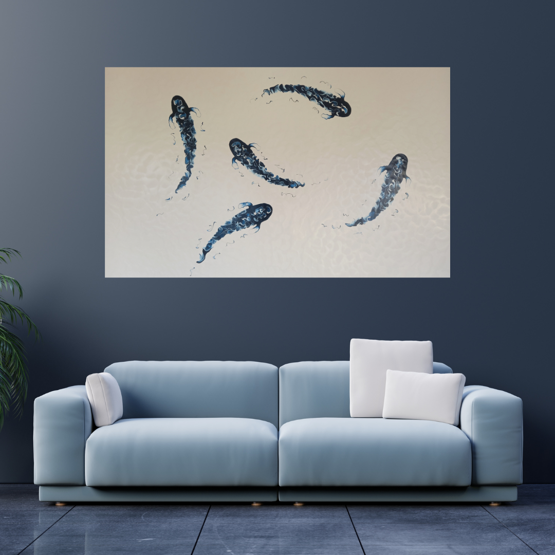 Each on Our Own Path by AJ Burns (1600mm x 1000mm)