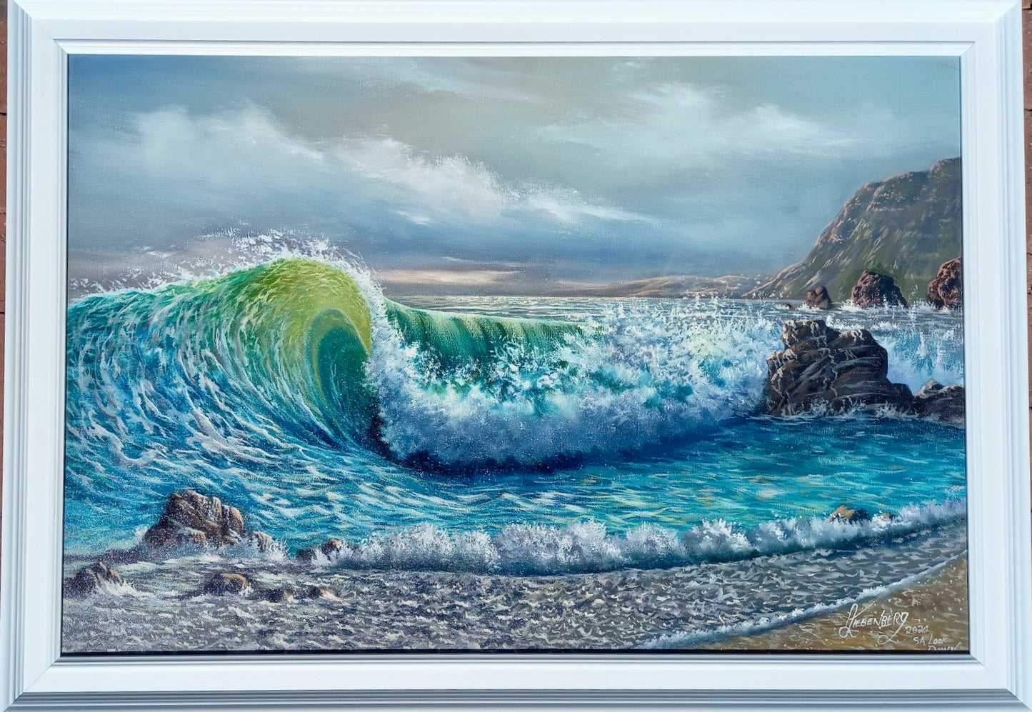 Anton Liebenberg Oil on Canvas Panel