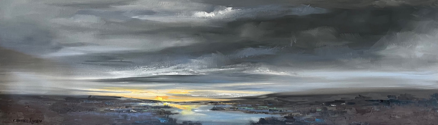 Candice Ruben Oil on Stretched Canvas