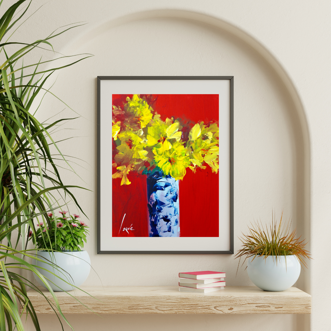Corne Weideman - Acrylic on Stretched Canvas