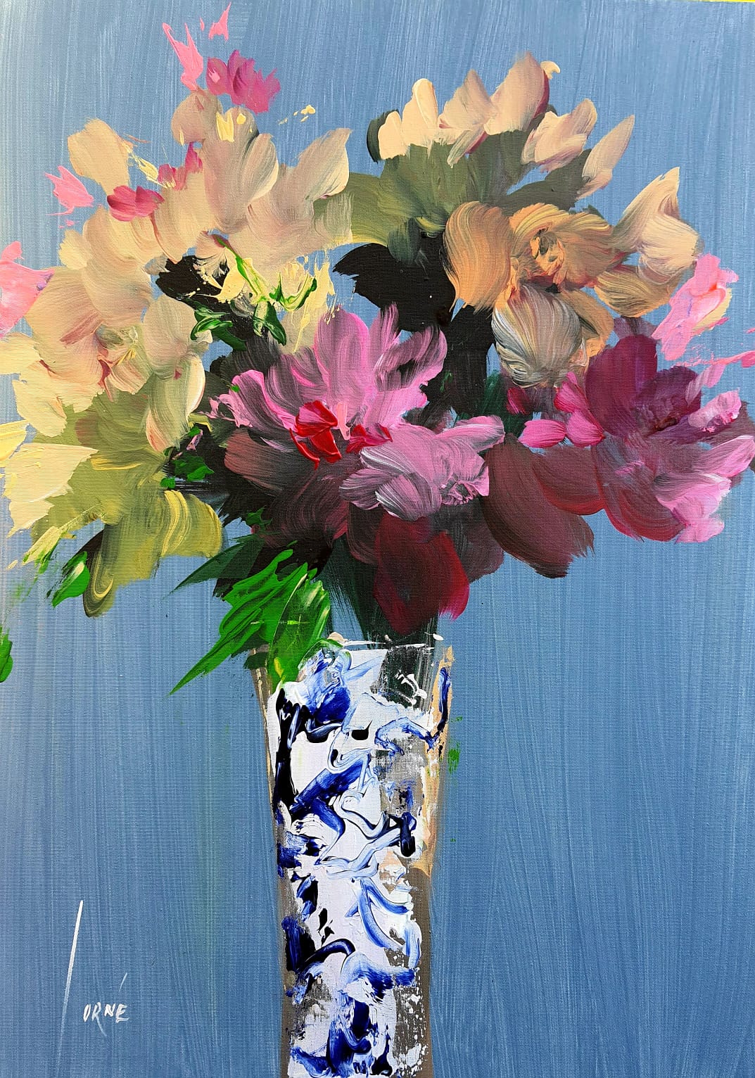 Corne Weideman - Acrylic on Stretched Canvas