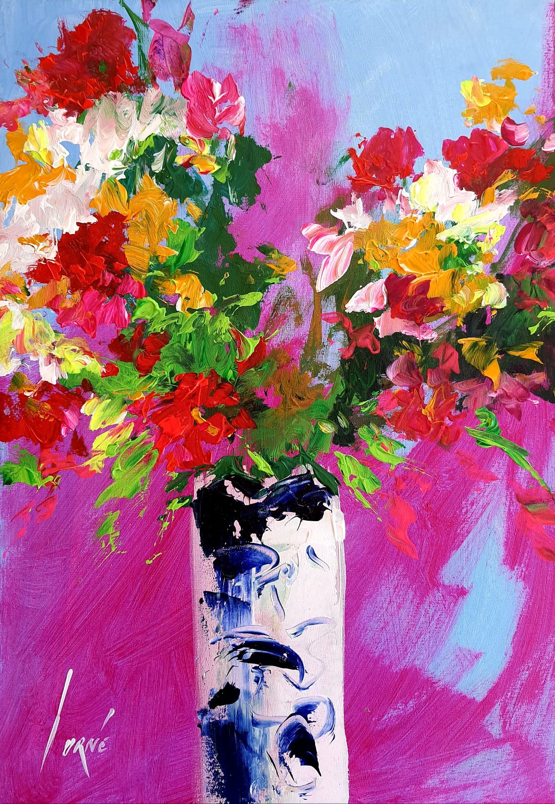 Corne Weideman - Acrylic on Stretched Canvas