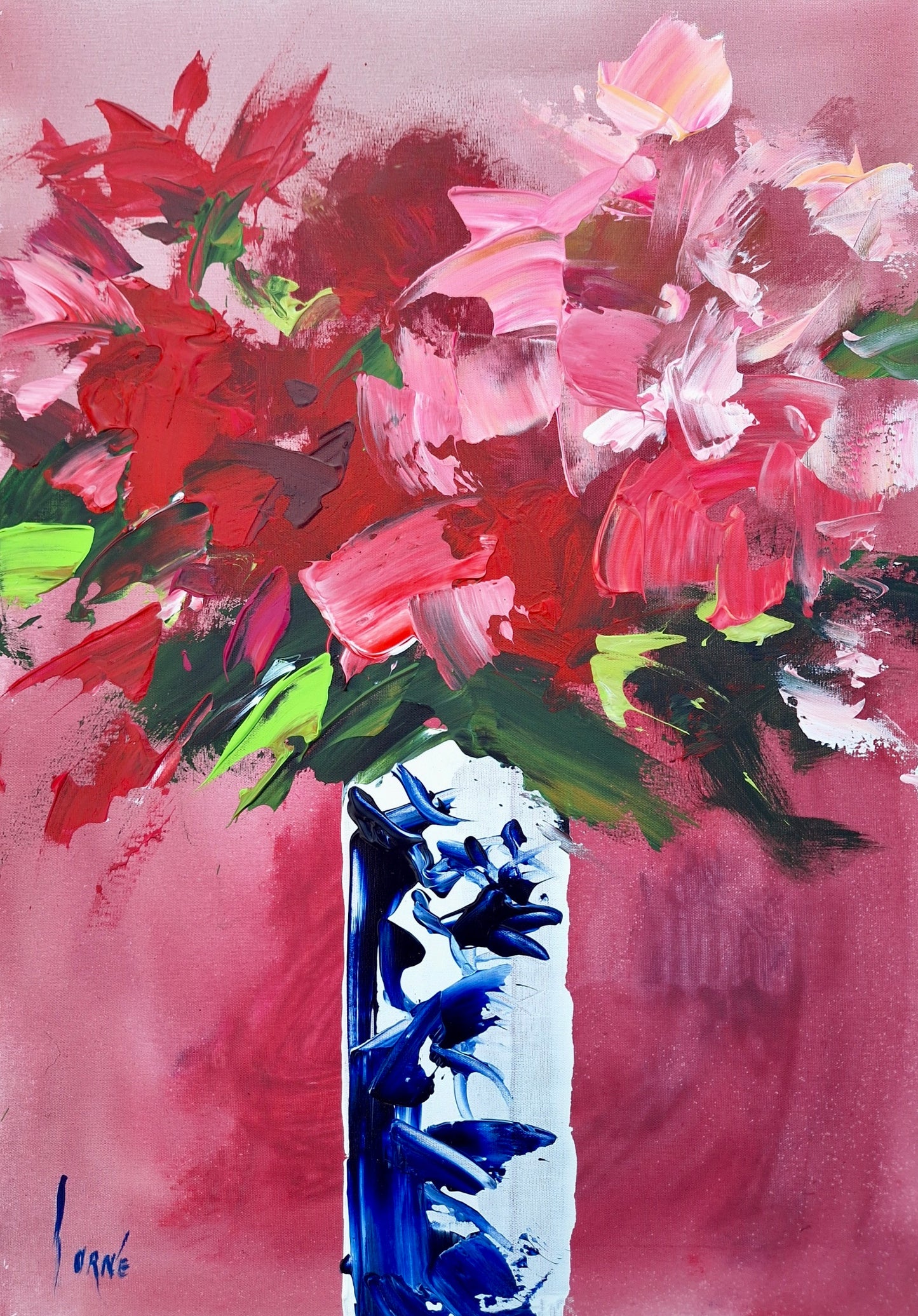 Corne Weideman - Acrylic on Stretched Canvas