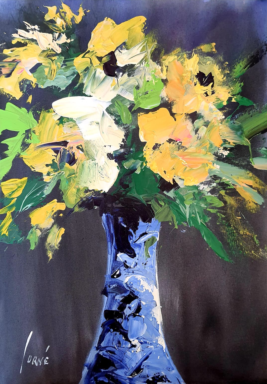Corne Weideman - Acrylic on Stretched Canvas