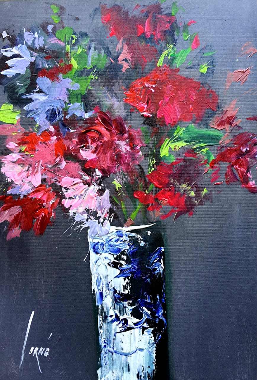 Corne Weideman - Acrylic on Stretched Canvas