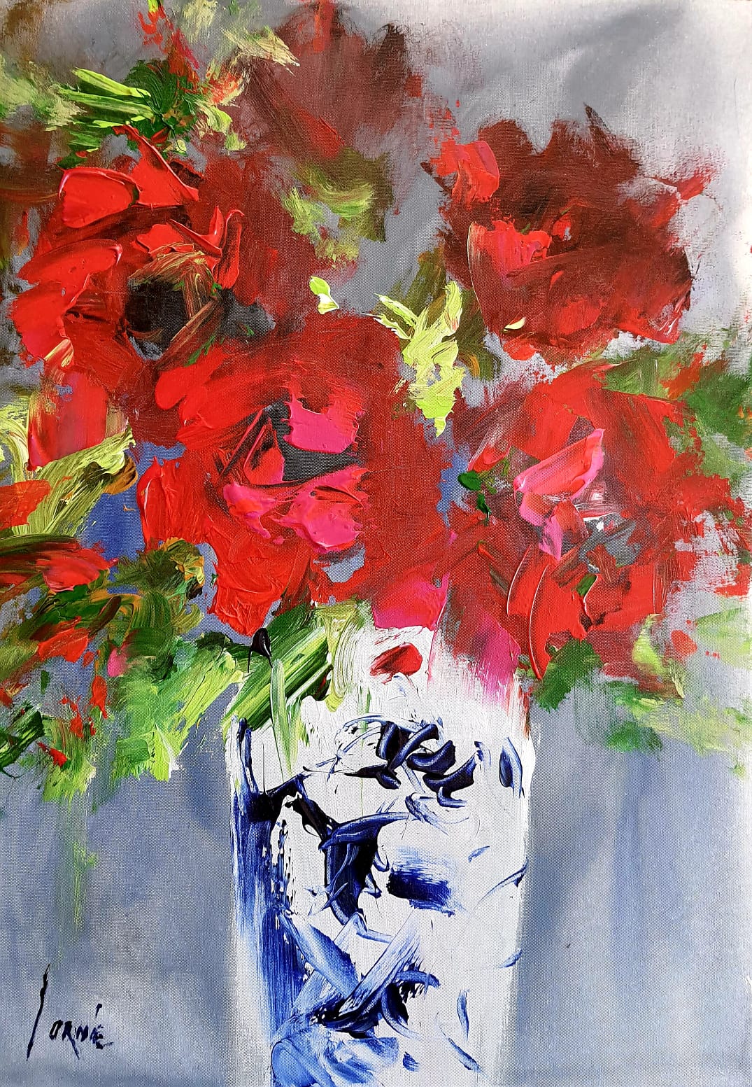 Corne Weideman - Acrylic on Stretched Canvas