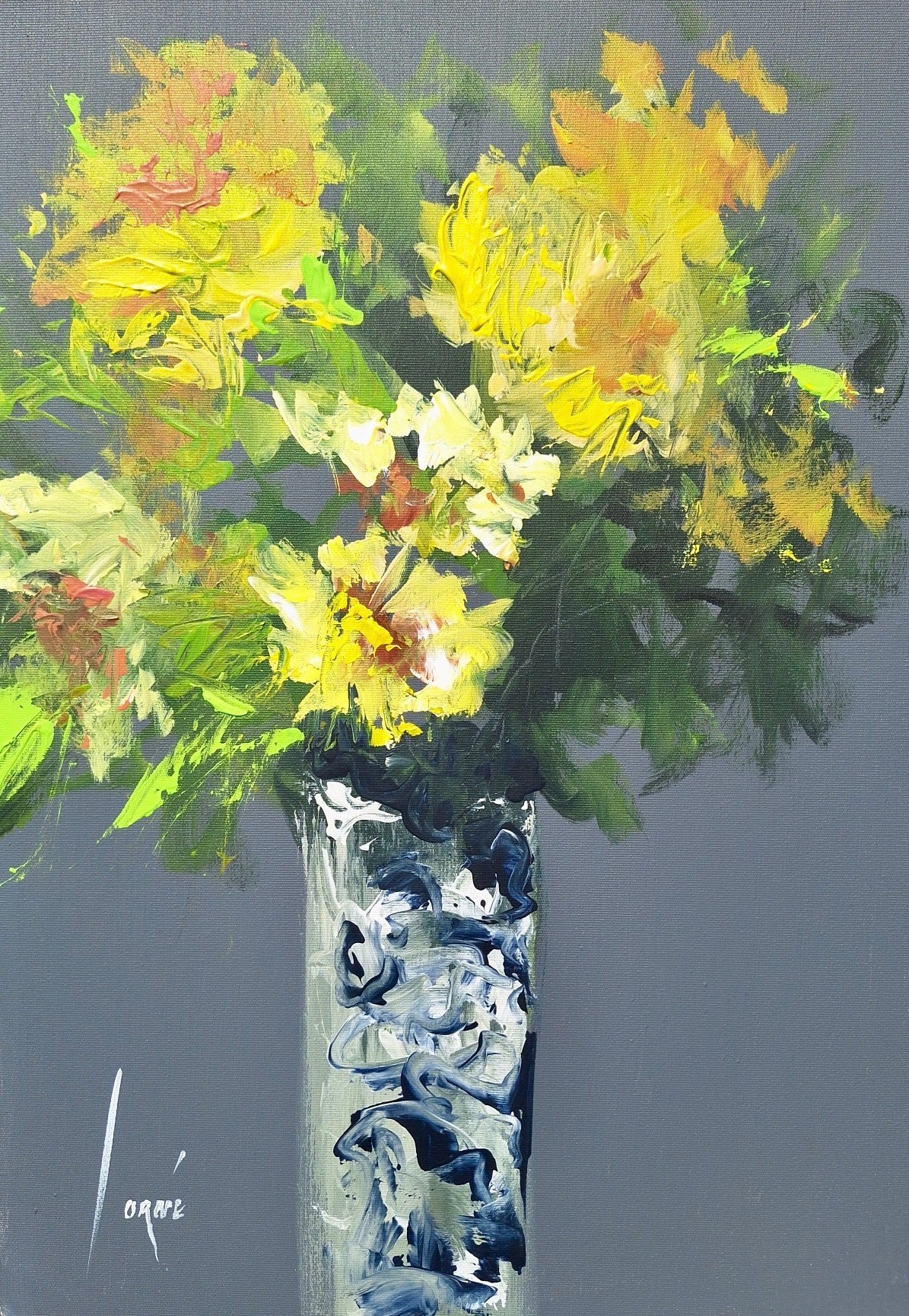 Corne Weideman - Acrylic on Stretched Canvas