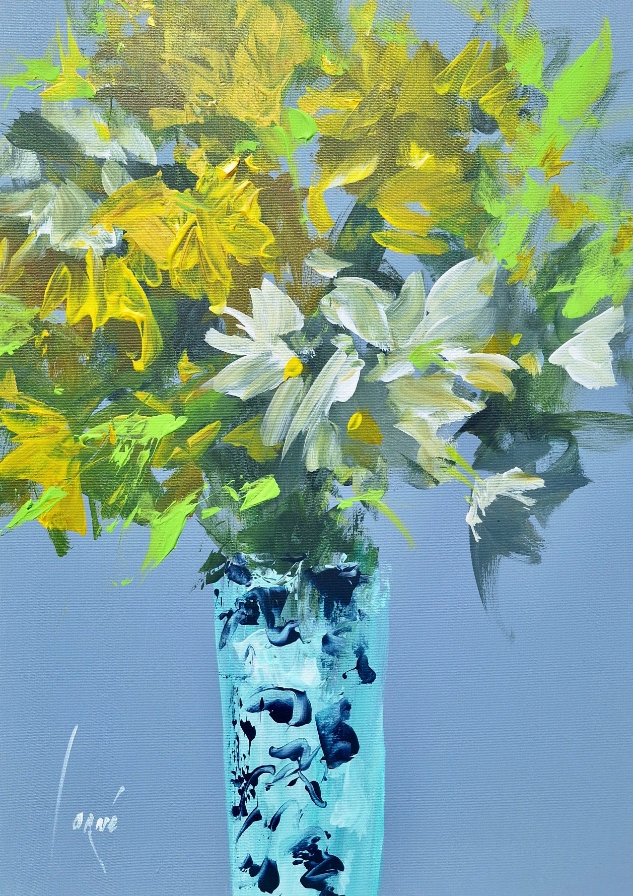 Corne Weideman - Acrylic on Stretched Canvas