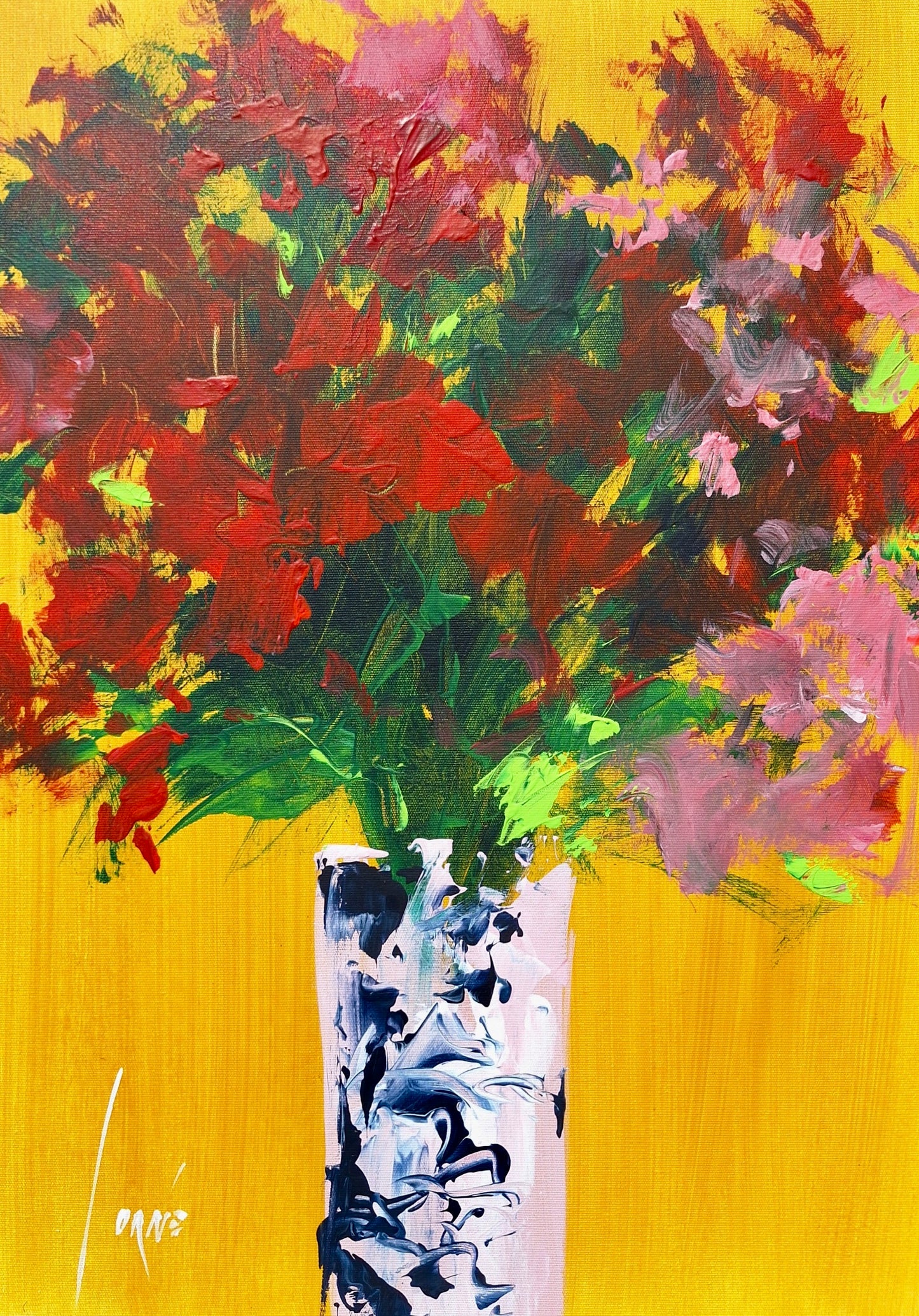 Corne Weideman - Acrylic on Stretched Canvas