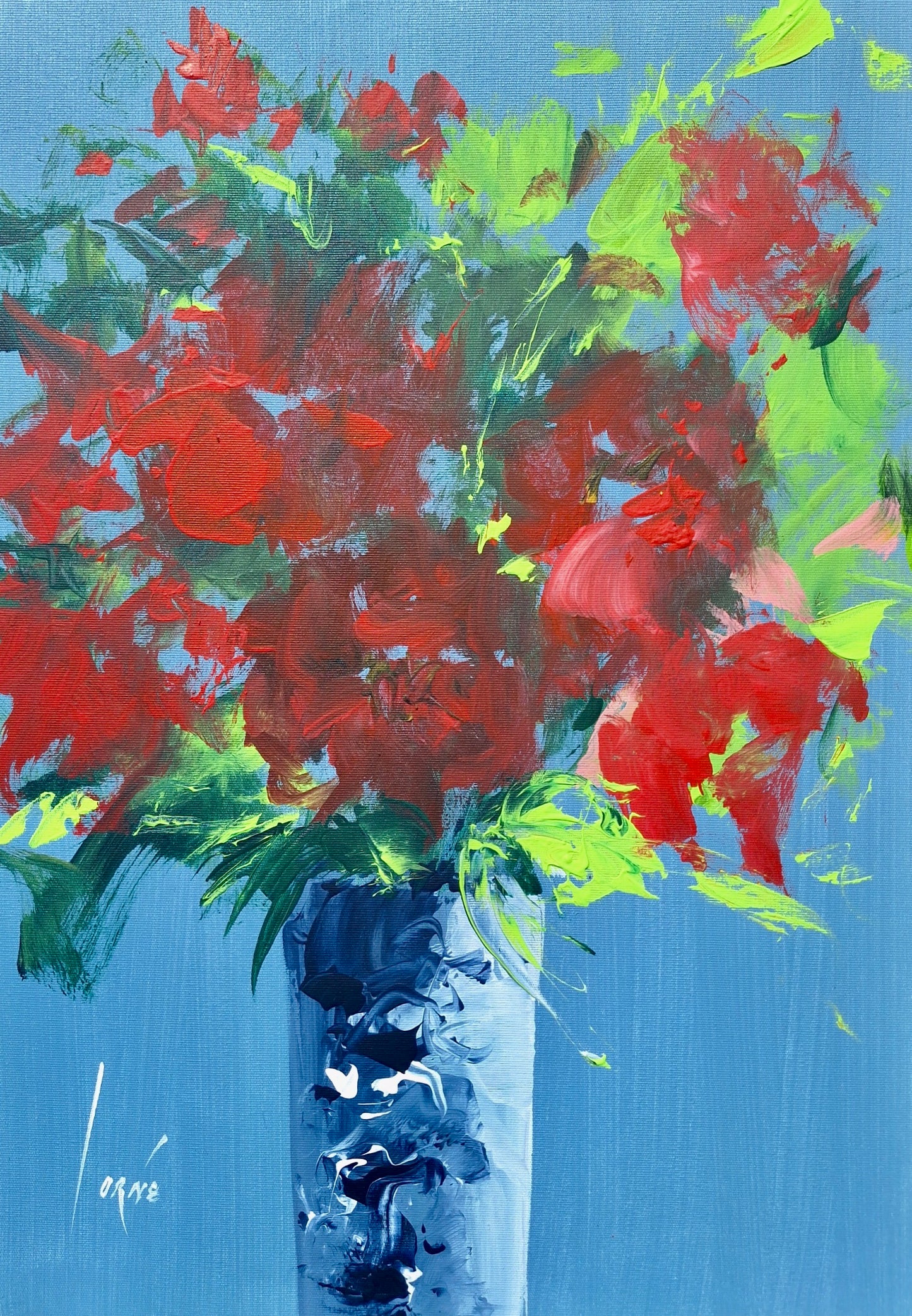 Corne Weideman - Acrylic on Stretched Canvas