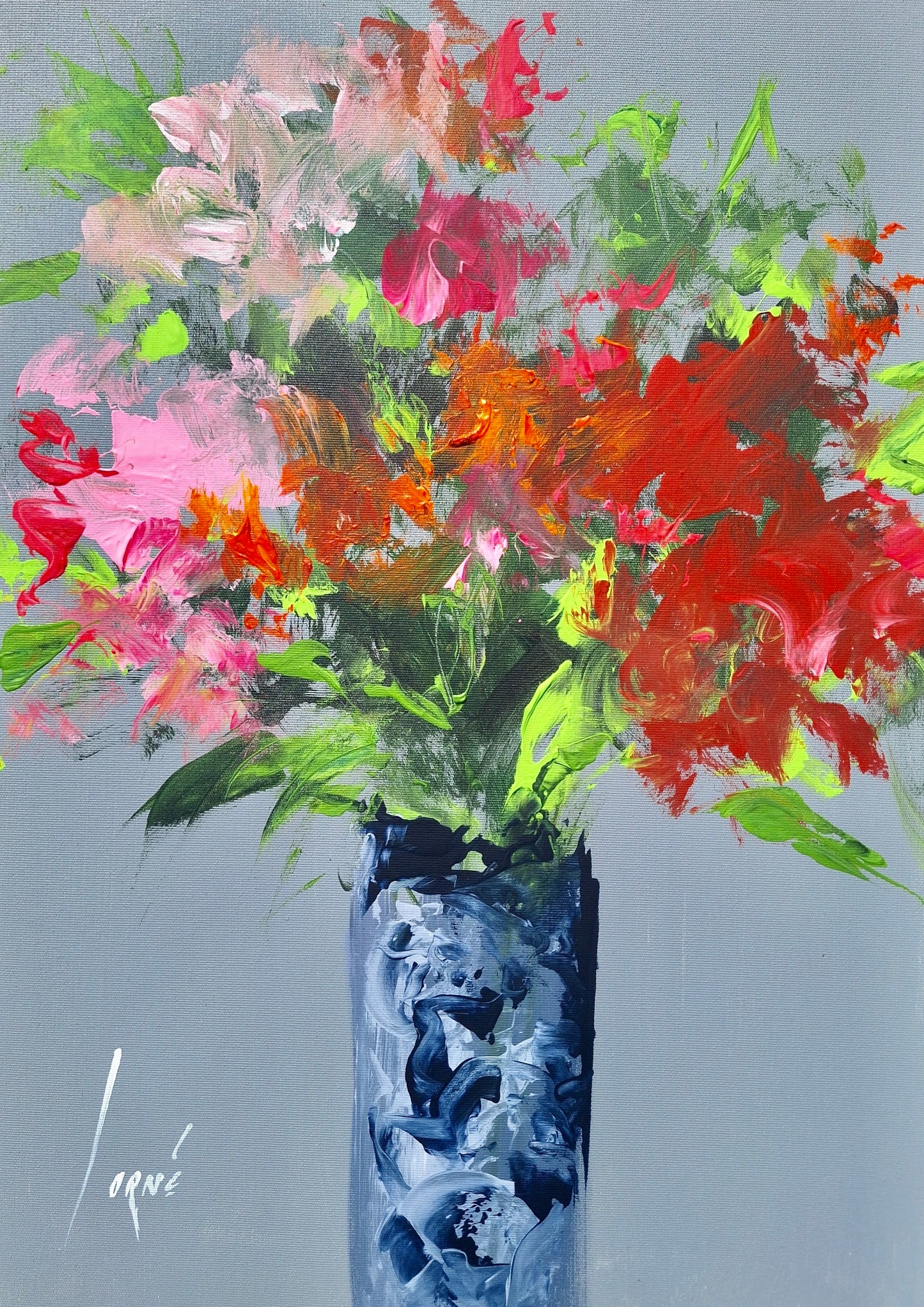 Corne Weideman - Acrylic on Stretched Canvas