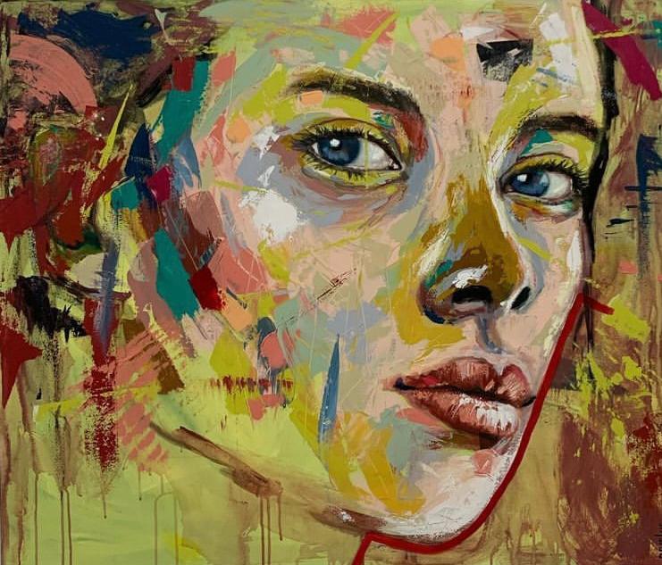 Acrylic on Stretched Canvas by Driekie