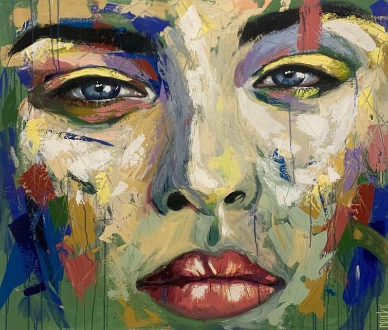 Acrylic on Stretched Canvas by Driekie