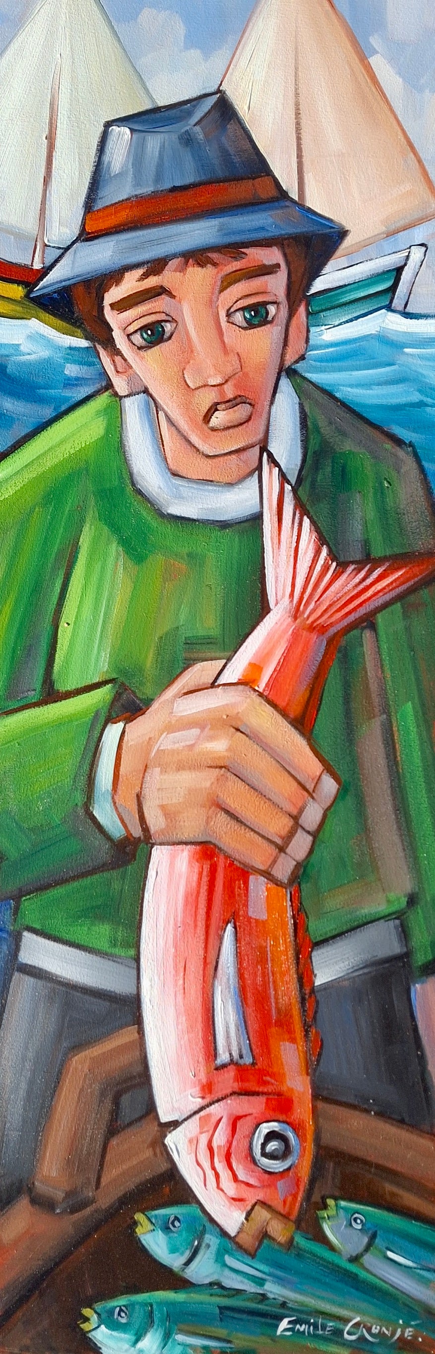 Emile Cronje - Acrylic on Panel