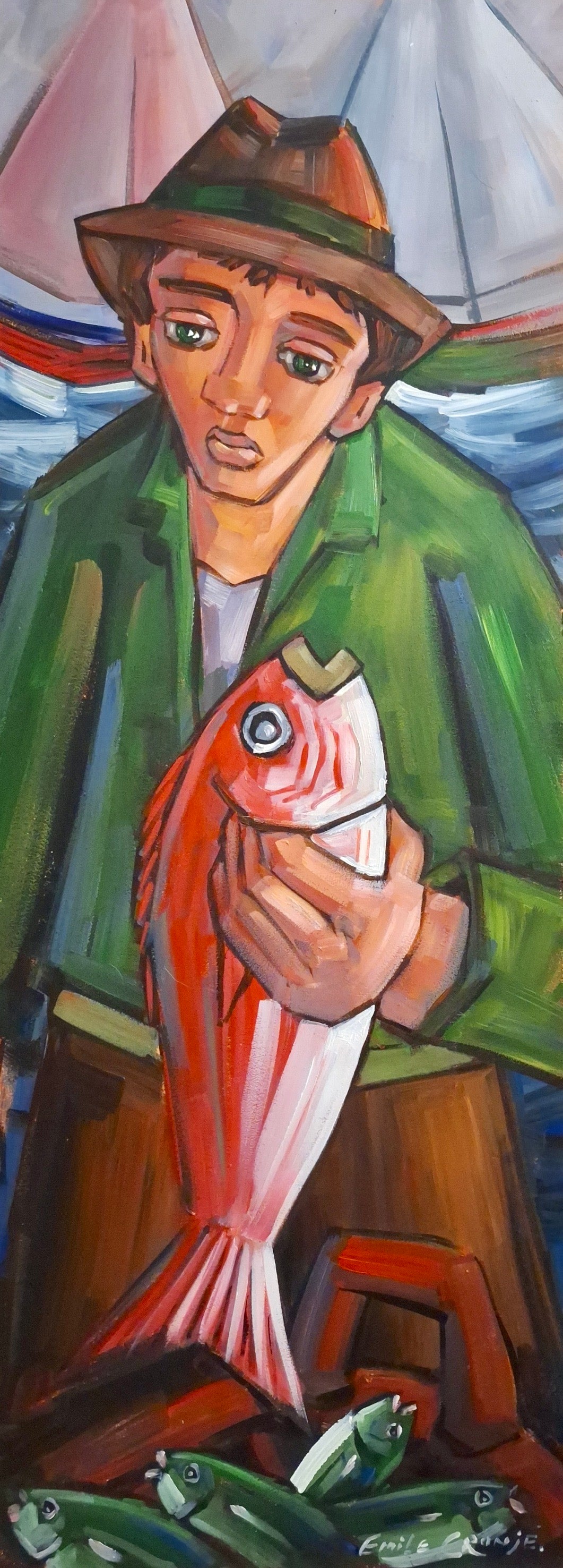 Emile Cronje - Acrylic on Panel