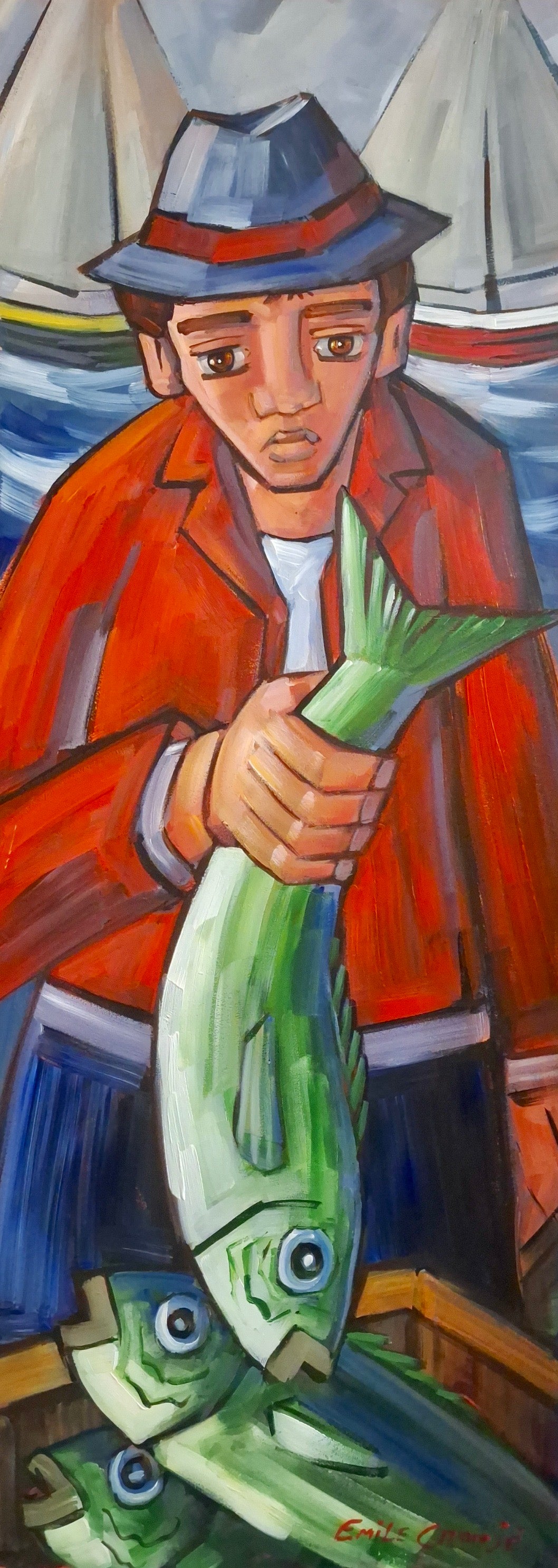 Emile Cronje - Acrylic on Panel