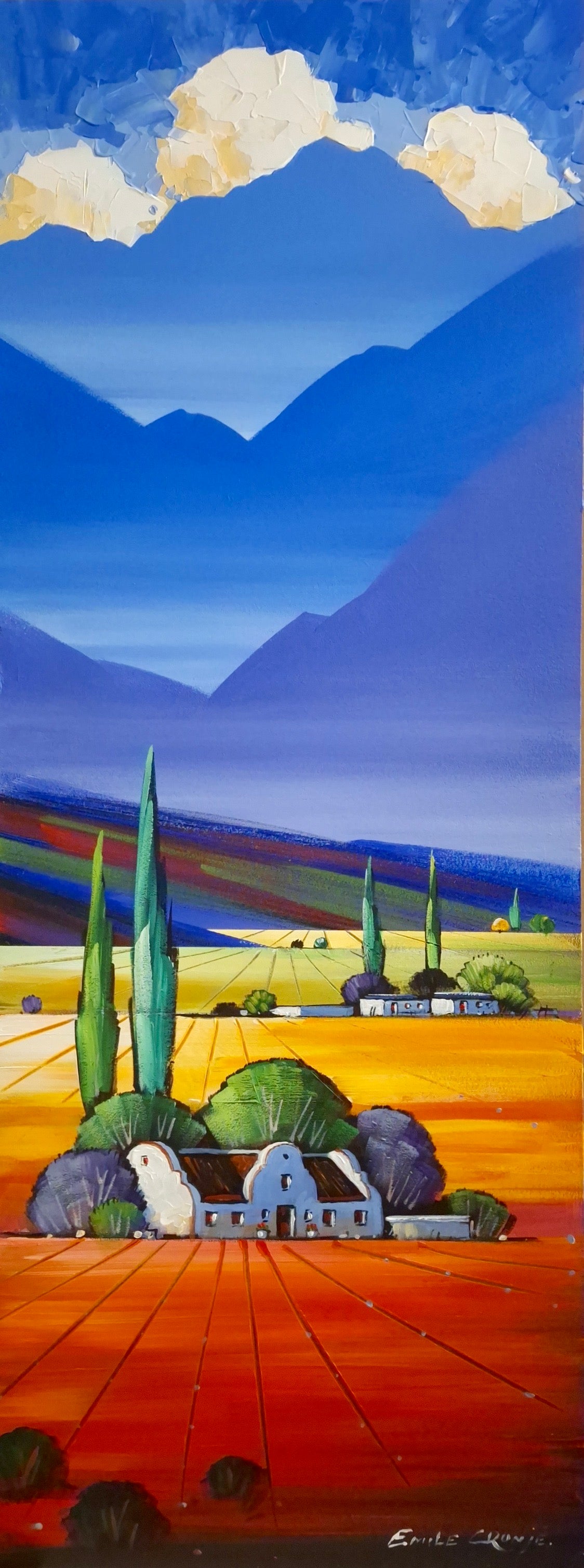 Emile Cronje - Acrylic on Panel