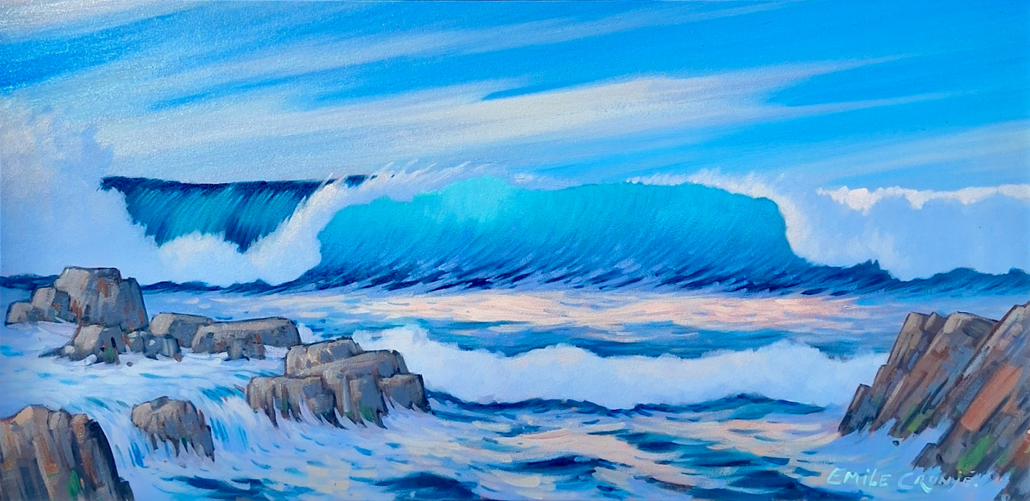 Emile Cronje - Acrylic on Panel (600mm x 300mm)