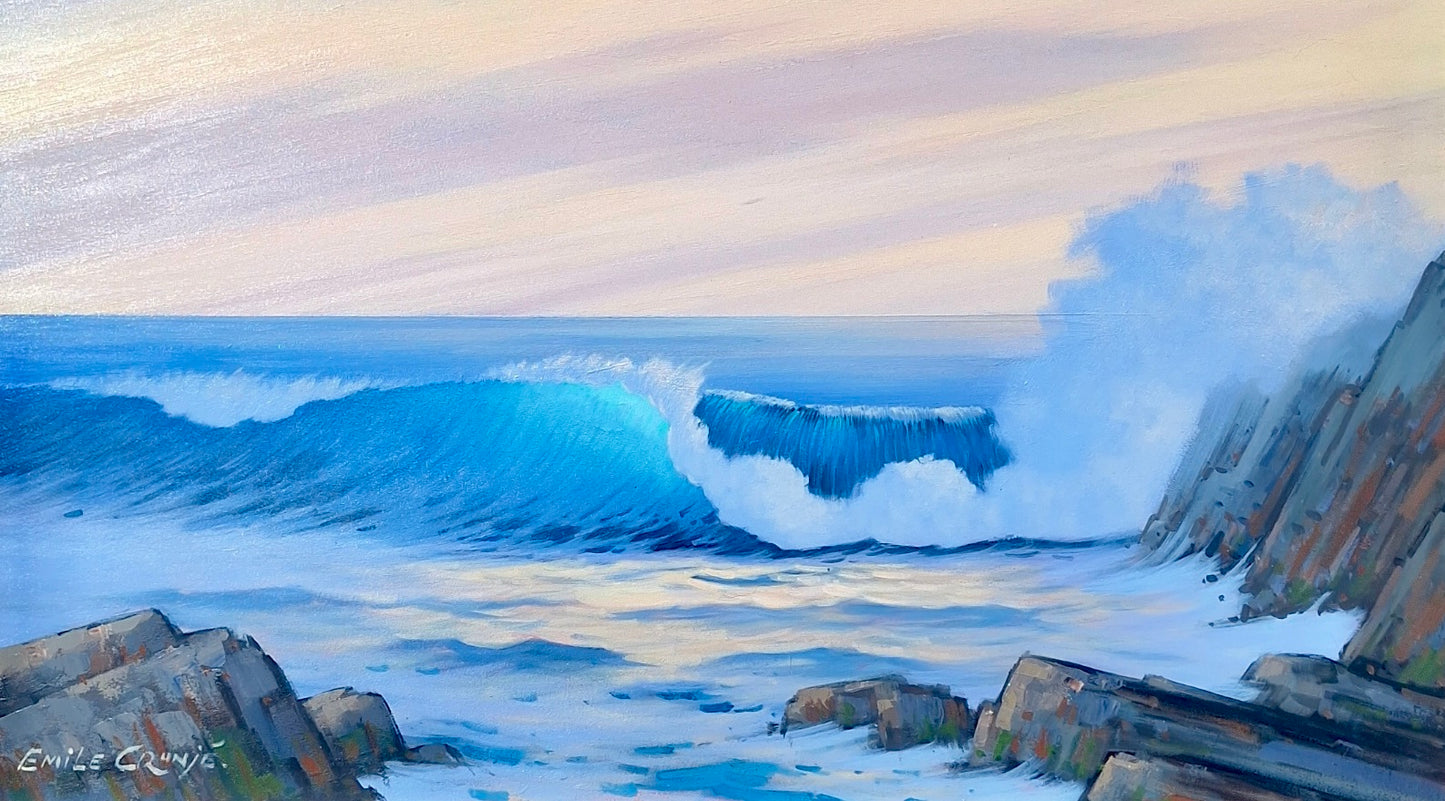 Emile Cronje - Acrylic on Panel (580mm x 330mm)
