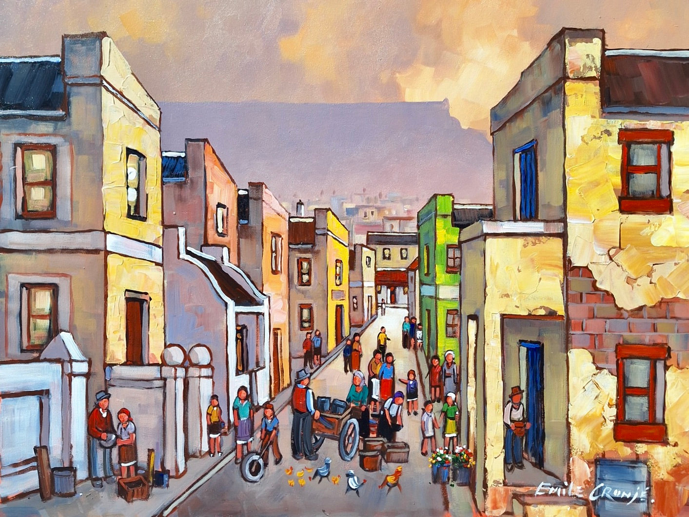 Emile Cronje - Acrylic on Panel