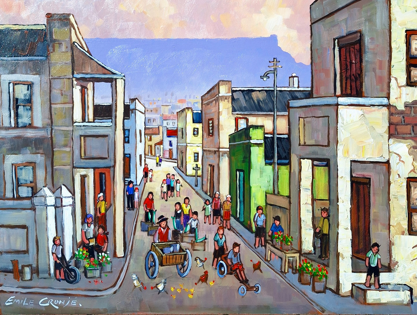 Emile Cronje - Acrylic on Panel