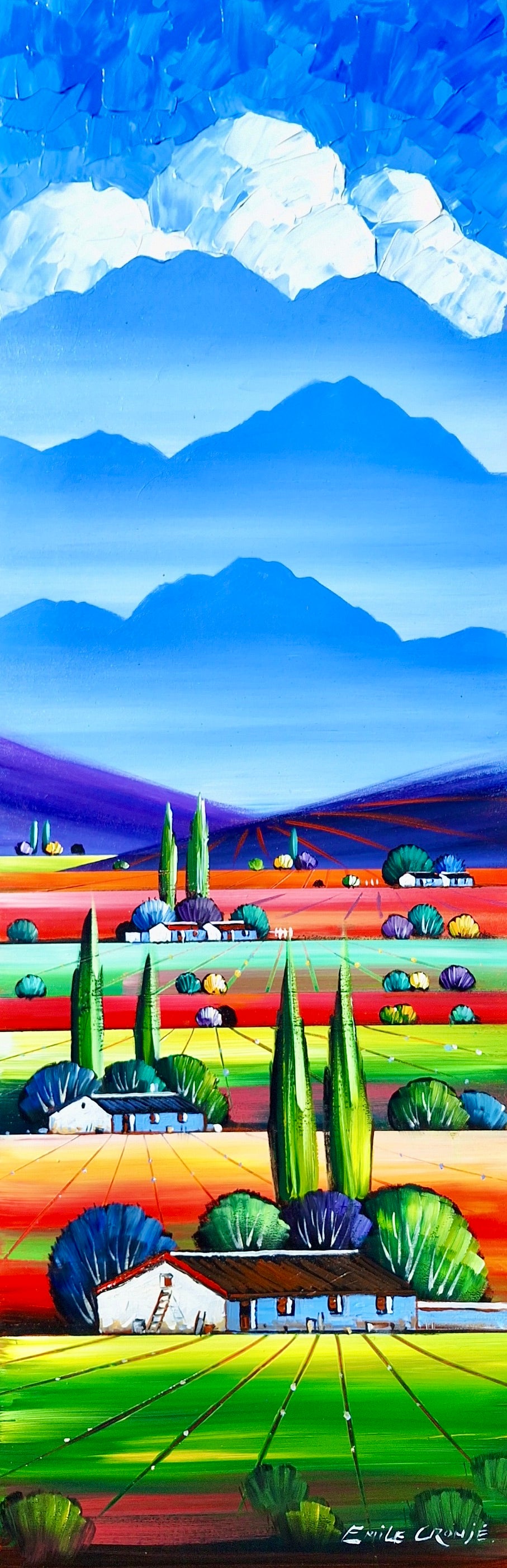 Emile Cronje - Acrylic on Panel