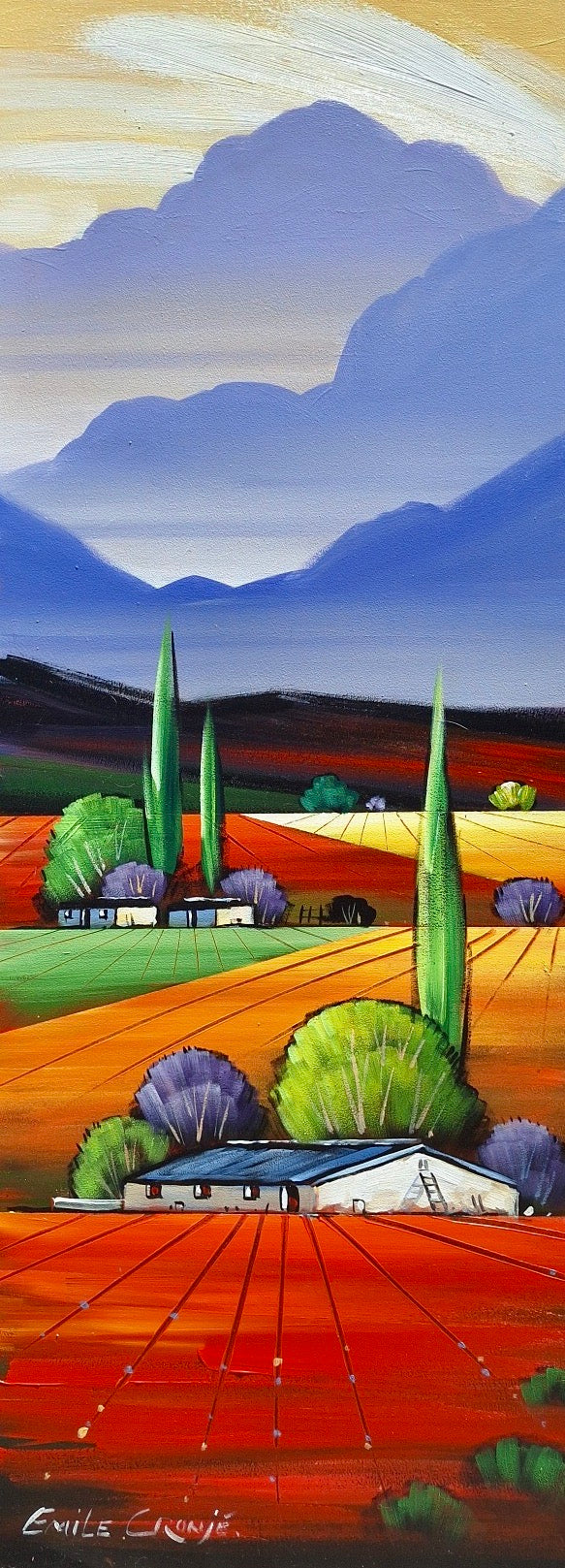 Emile Cronje - Acrylic on Panel